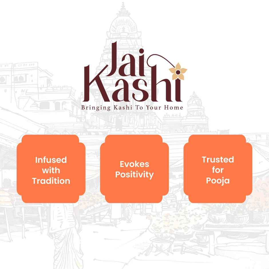 Jai Kashi Round/ Flower Cotton Wicks