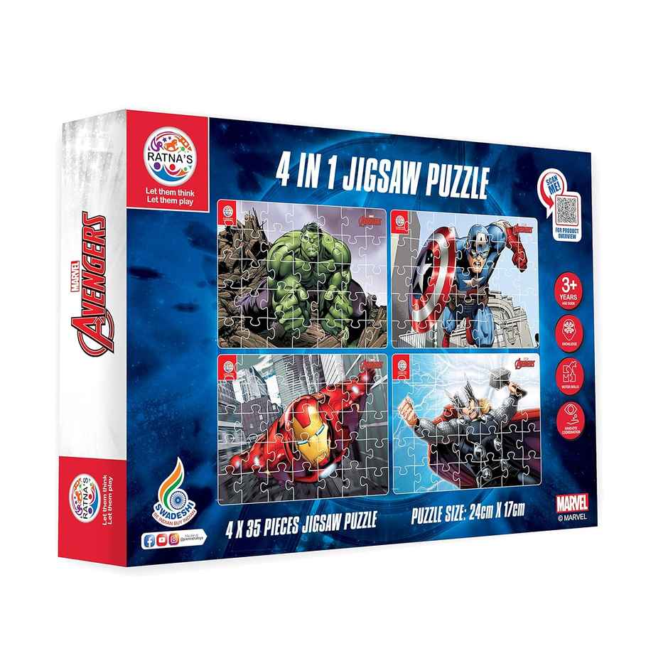 Ratna's 4In1 Avengers Solo Jigsaw