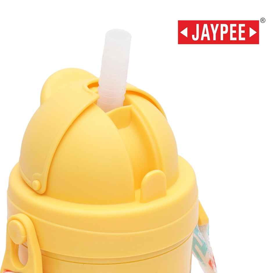 Jaypee Zippy Pro Stainless Steel Insulated Sipper Disney Character Printed Bottle For Kids | Yellow