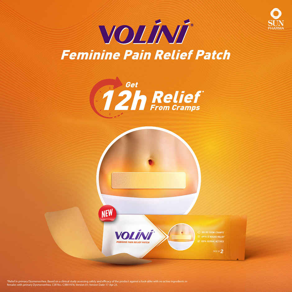 Volini Feminine Pain Relief Patch
