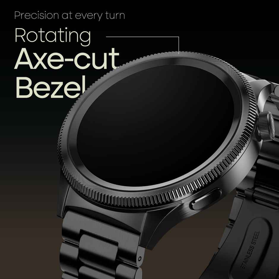 Noise NoiseFit Halo 2 Smartwatch - Elite Black