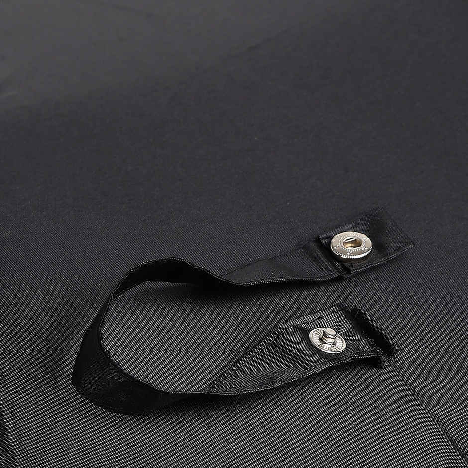 Citizen 3 Fold 23.5 Inch Black Auto Open Close Umbrella with Glass Handle