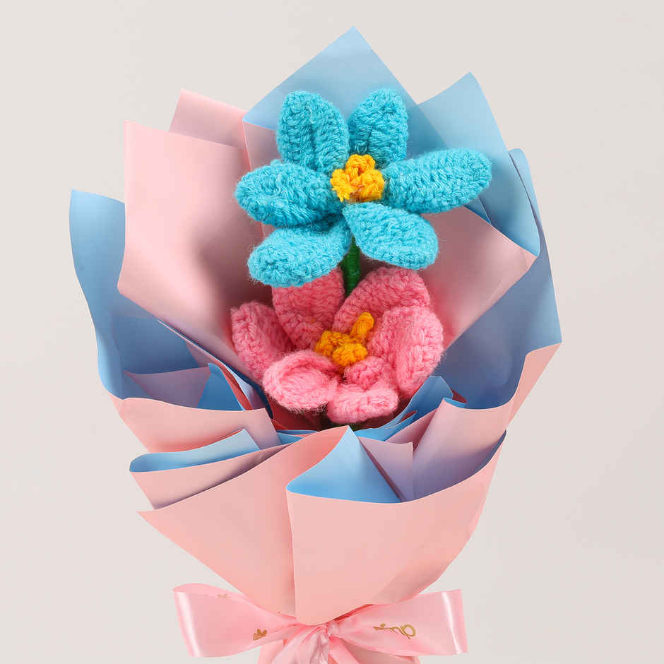 Crochet Flower Sleeve Elegance Arrangement | FNP