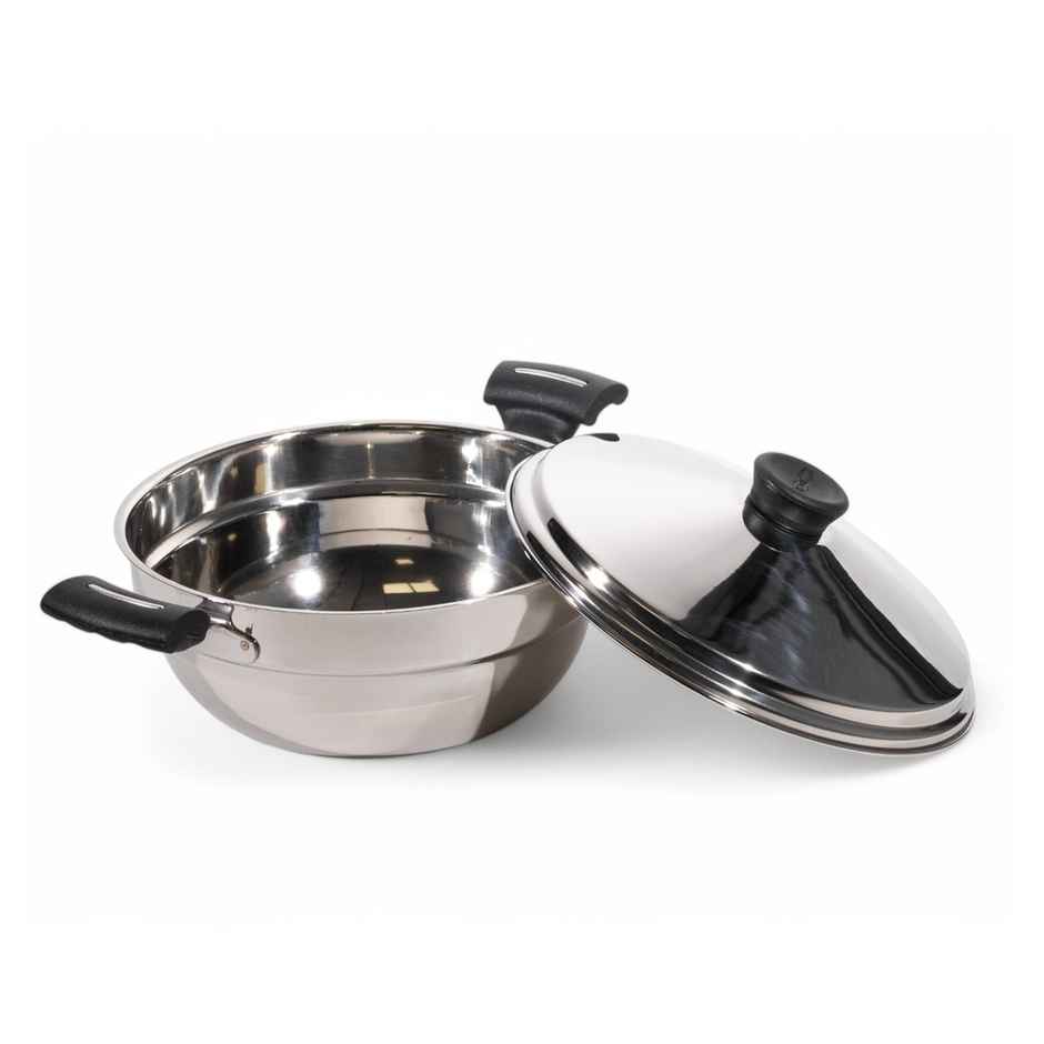 BAY6 Stainless Steel Dakshin 3-in-1 Multi Kadai