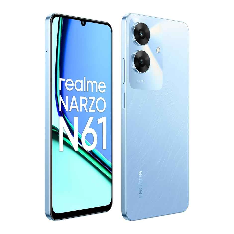 Realme Narzo N61 | 4GB | 64GB | Voyage Blue