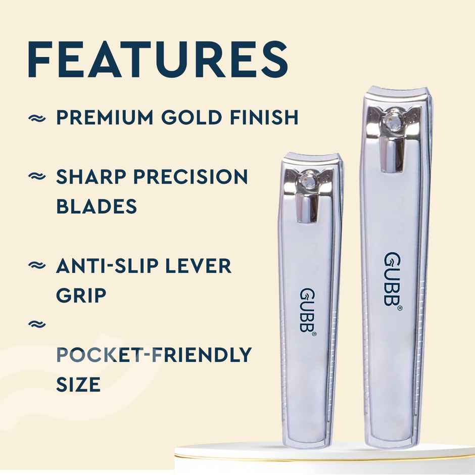 GUBB Nail Clipper Set (Large & Medium)