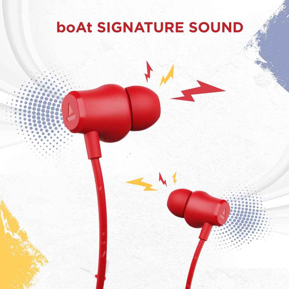 boAt Rockerz Neckband 378 - Vibrant Red