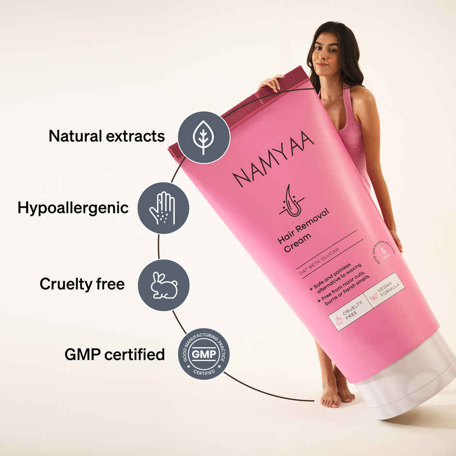 Namyaa Hair Removal Cream For Intimate Skin For Women Combo 