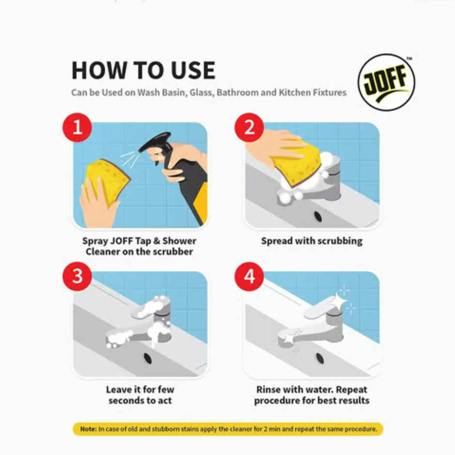 Joff Tap & Shower Cleaner