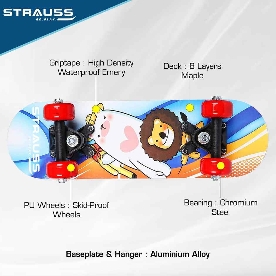 Strauss Kids Skateboard | Lion