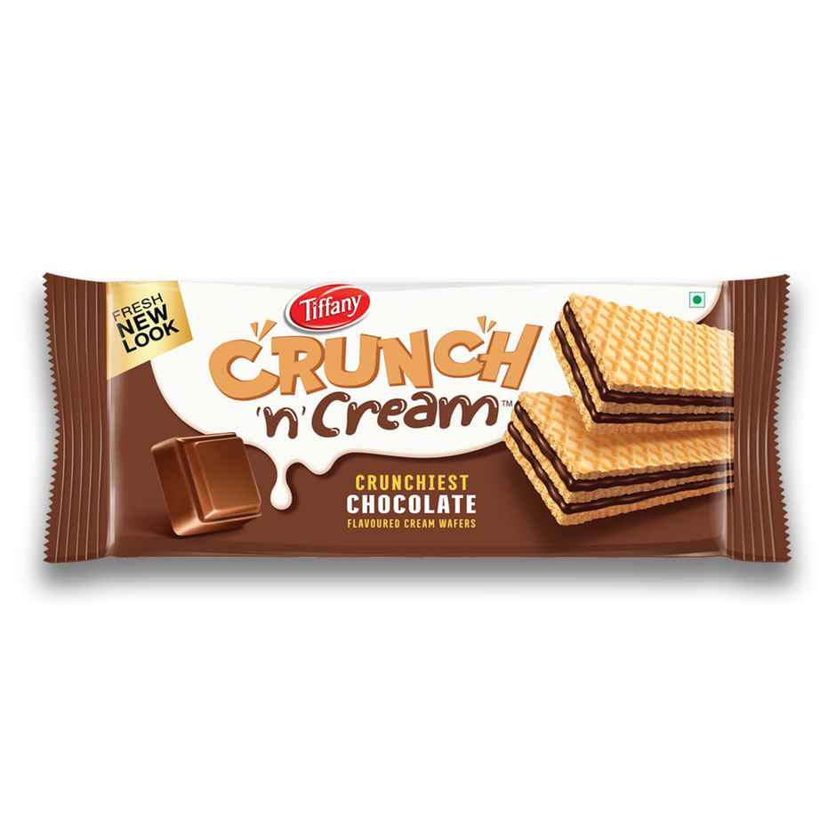 Tiffany Crunch N Cream Chocolate Flavoured Wafer Bar