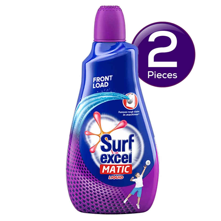 Surf Excel Matic Front Load Detergent Liquid Refill | Tough Dried Stain Removal Combo