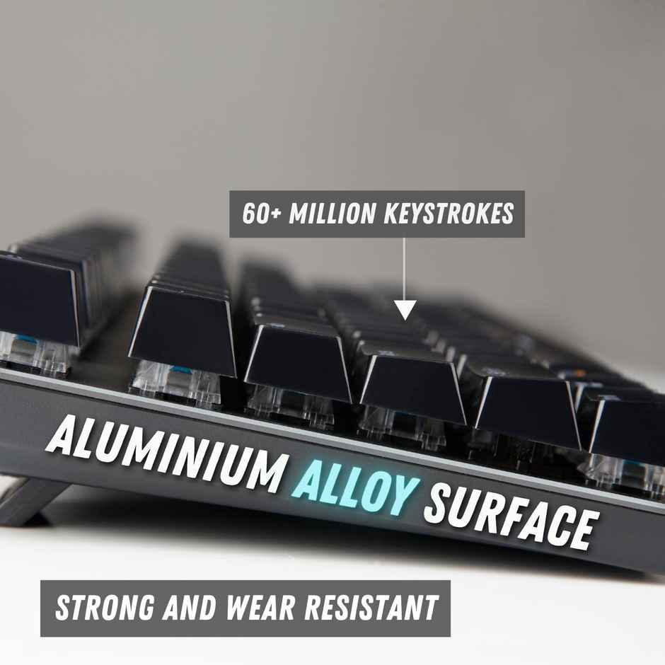 Rapoo V500 PRO Full Size RGB Mechanical USB-A Gaming Keyboard | Black