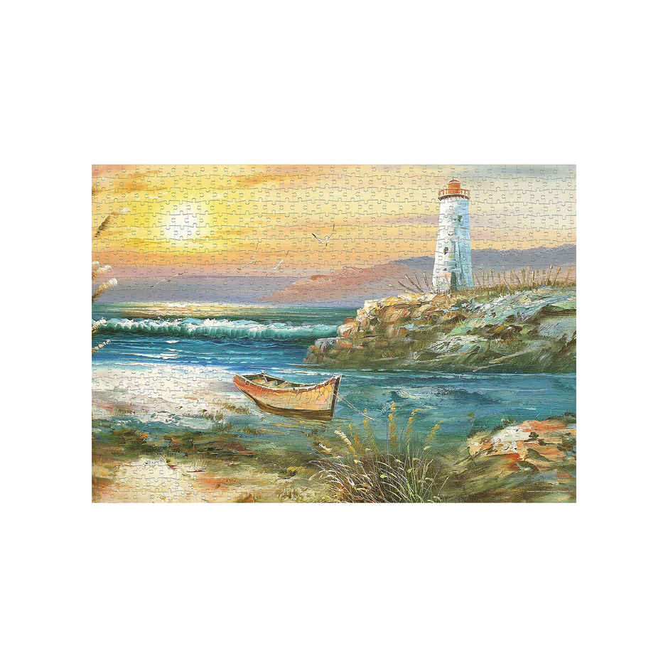 Frank The Lighthouse - 1000 Pieces Jigsaw Puzzle