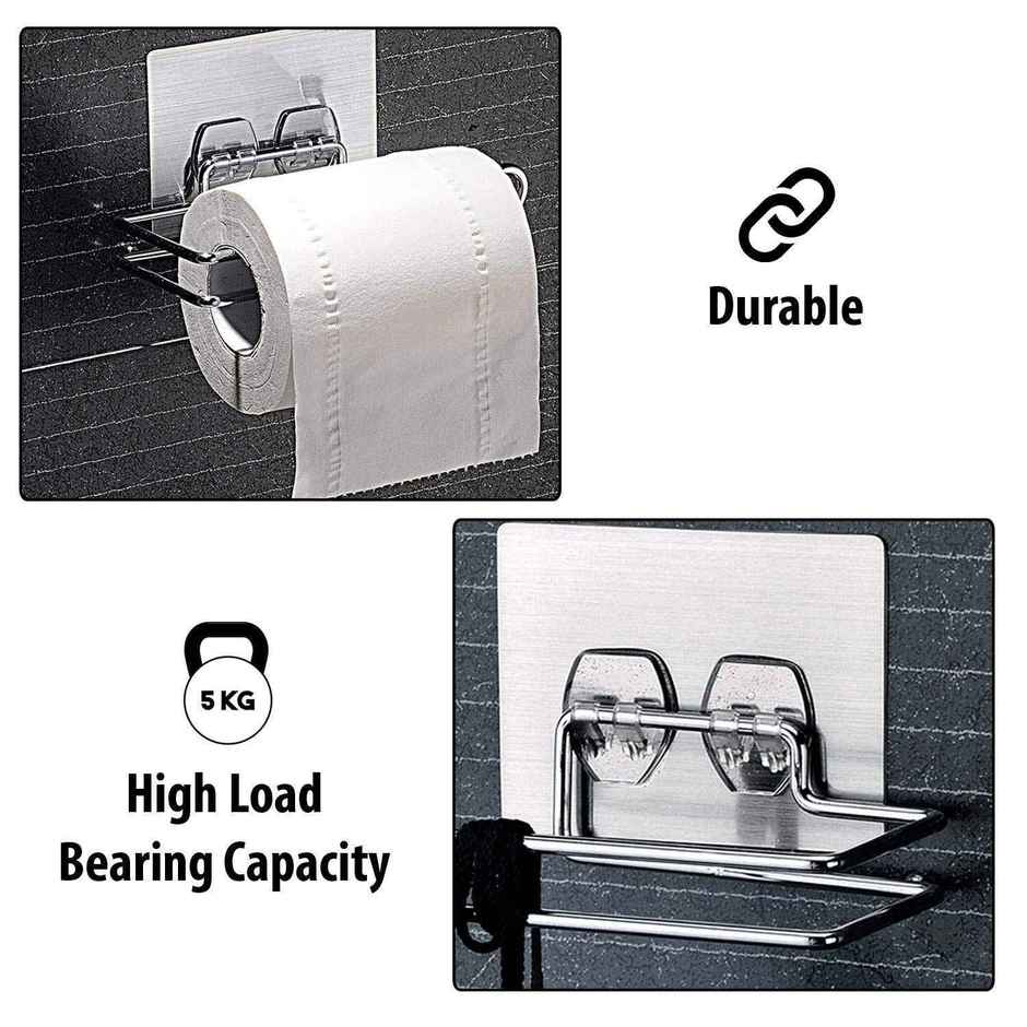 Perpetual Stainless Steel Toilet Paper Holder | Wall Mount