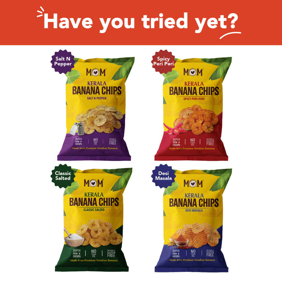MOM Kerala Banana Chips | Cheese Masala | Crunchy & Tasty