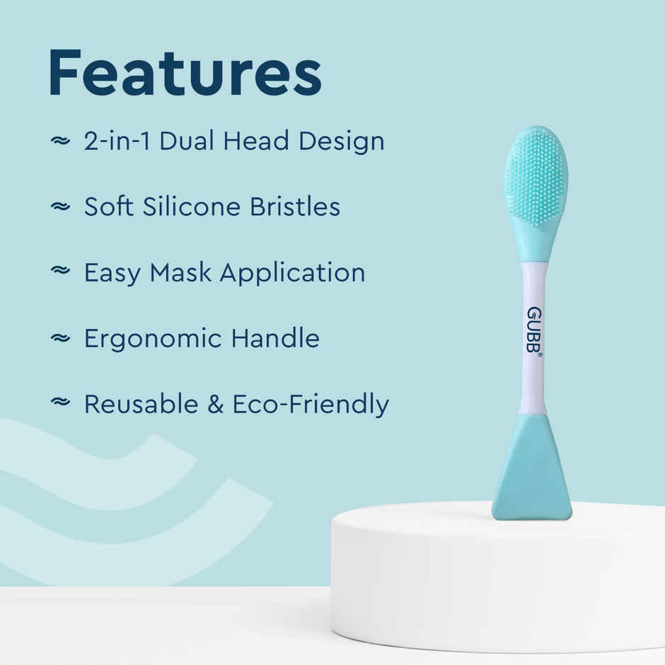 GUBB Silicon Face Pack Brush