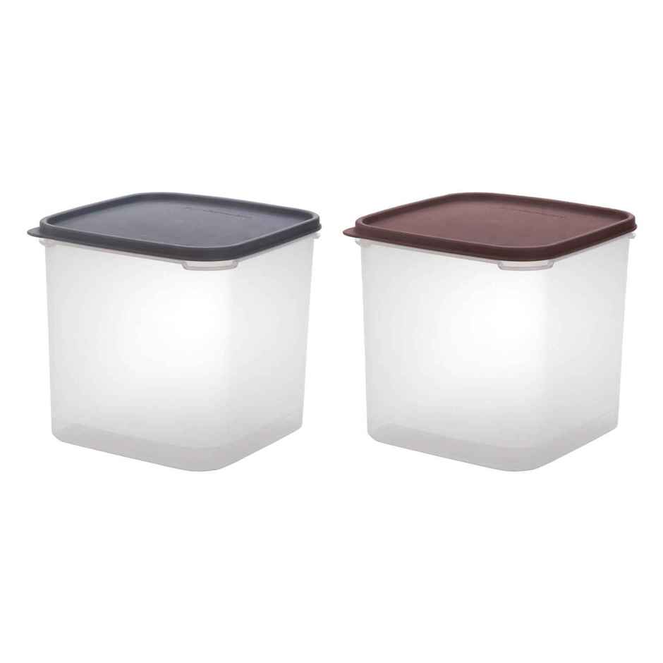 Joyo Fresherware Plastic Storage Container with Airtight Lid Kitchen Organizers- 4.5 ltr-Assorted