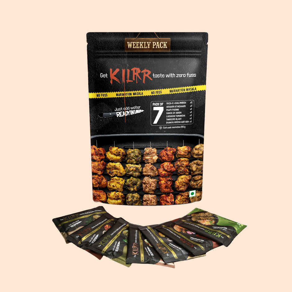 Kilrr Chicken Marination Masala | Weekly Pack