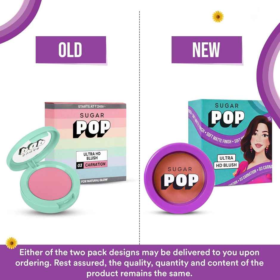 SUGAR POP Ultra Hd Blush 03 Carnation