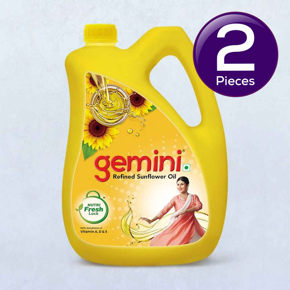 Gemini Refined Sunflower Oil | Jar Combo