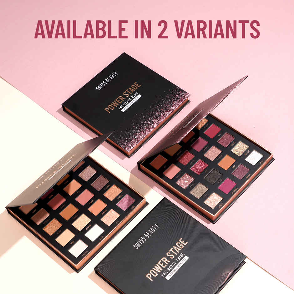 Swiss Beauty Power Stage Eyeshadow Palette - 01 Mystic Glam