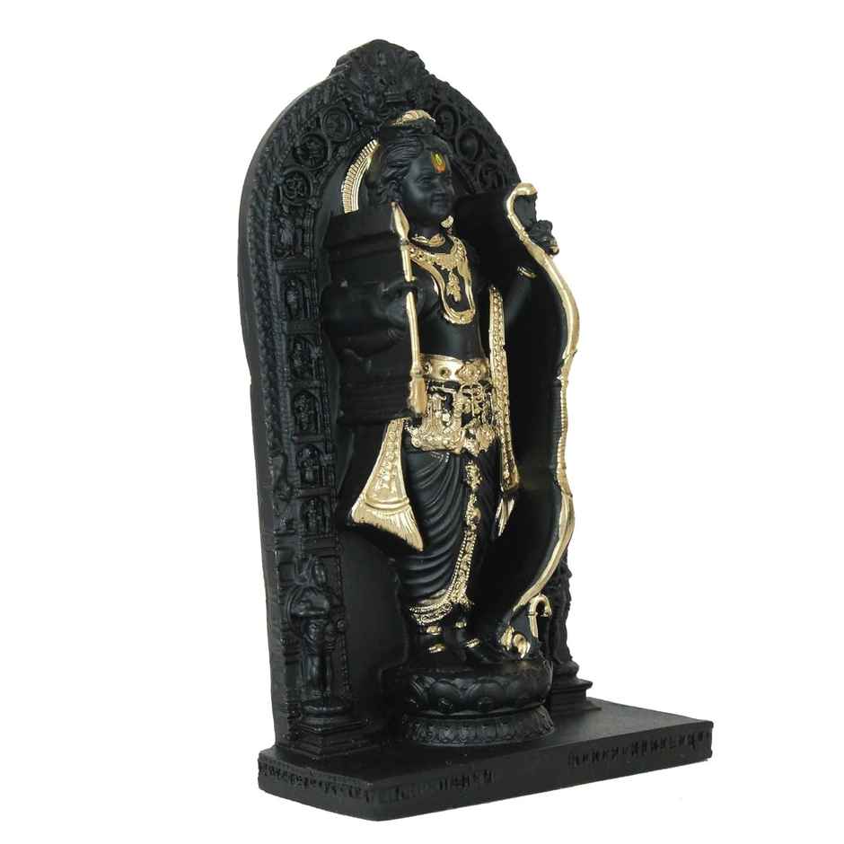 Tied Ribbons Ramlalla Idol Statue Showpiece (9.6 Cm)