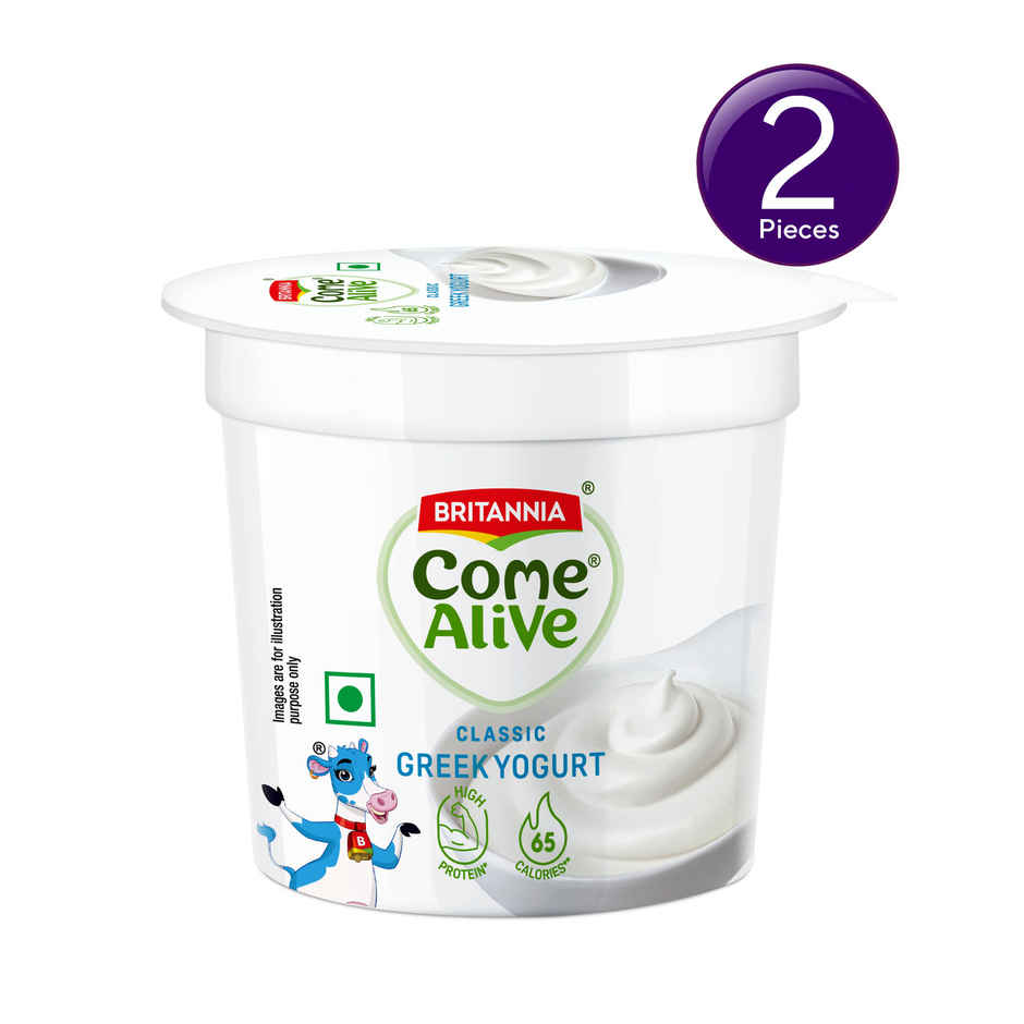 Britannia Come Alive Plain Greek Yogurt Combo 