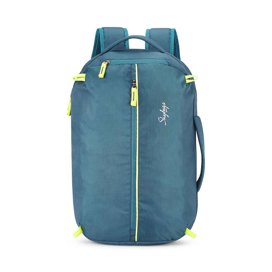 Skybags Unisex Solid Polyester 20 L Laptop Backpack | Blue - 15.6 Inches