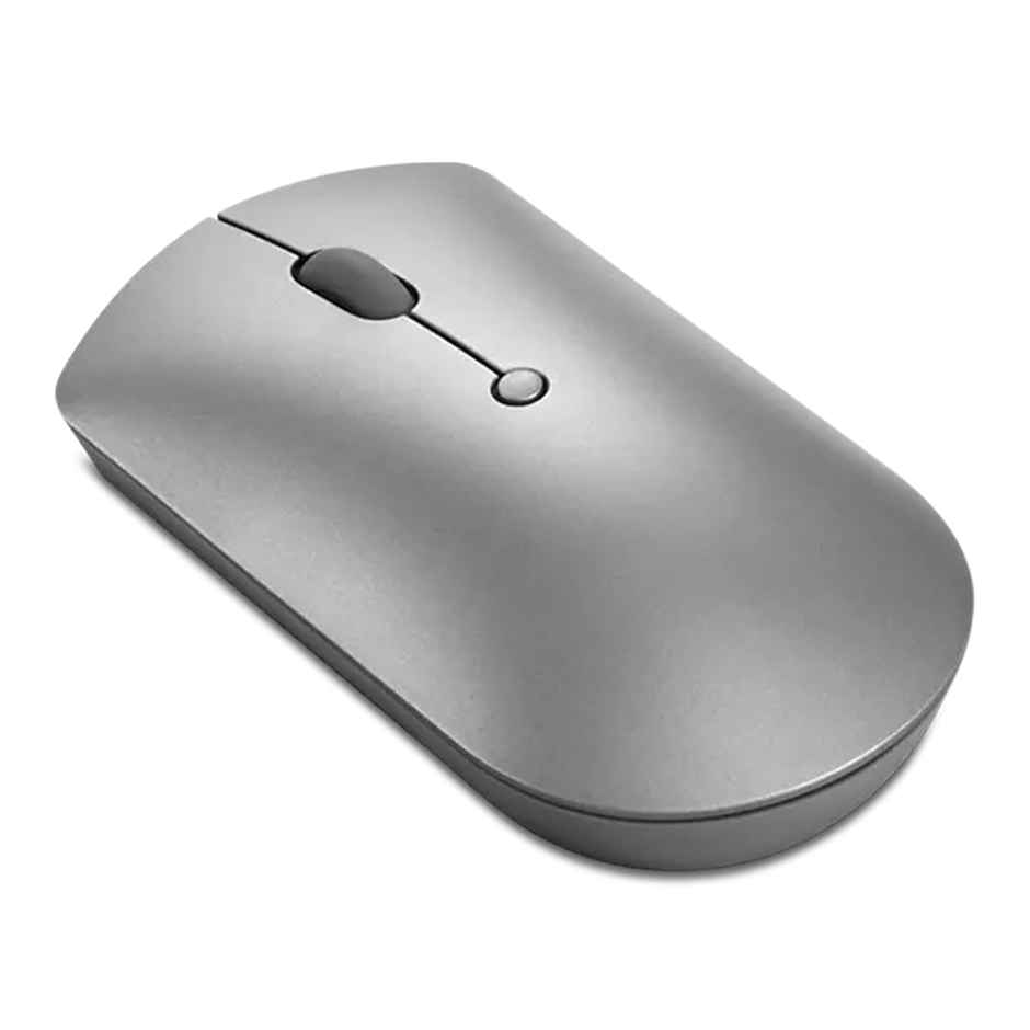 Lenovo 600 Bluetooth 5.0 Silent Mouse| Compact, Portable, Multi-Device Connectivity - Grey