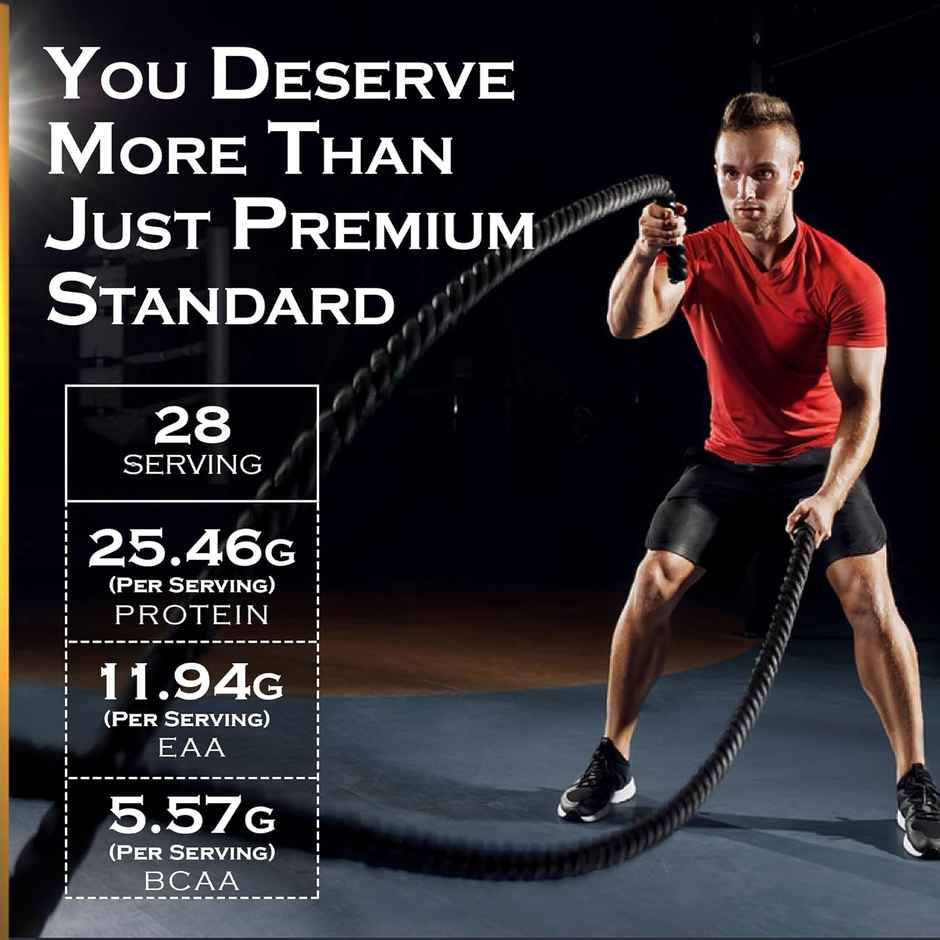 Nakpro Gold Whey Protein Concentrate Malai Kulfi 25.5G Protein 5.6G Bcaa