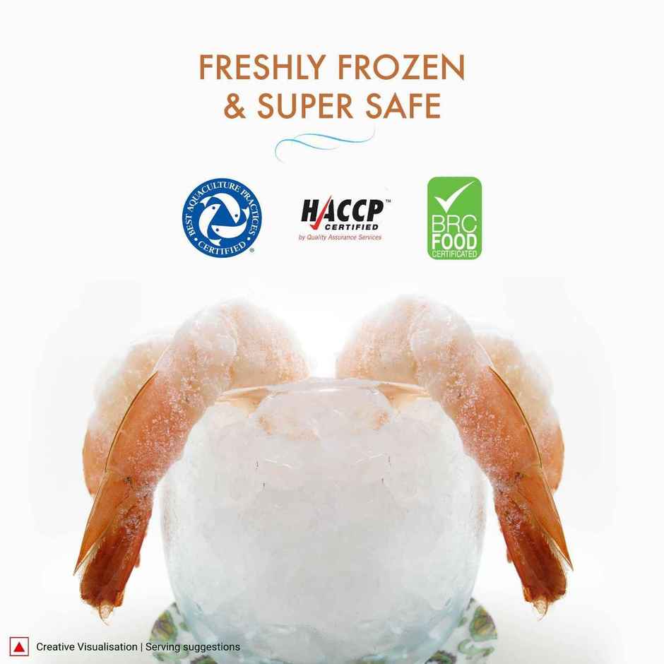 ITC Master Chef Medium Prawns | Peeled & Deveined | High Protein