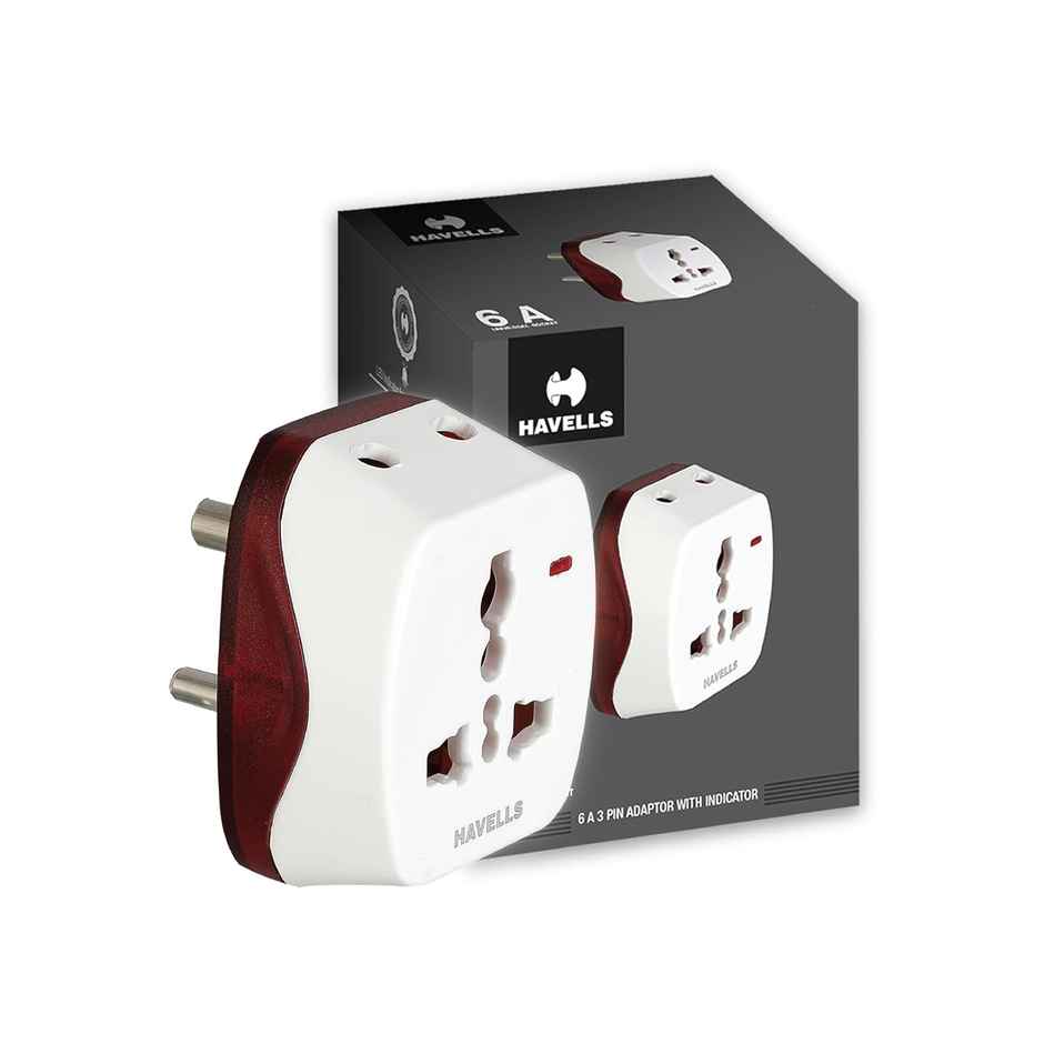 Havells 3 Pin Universal Adaptor Combo 