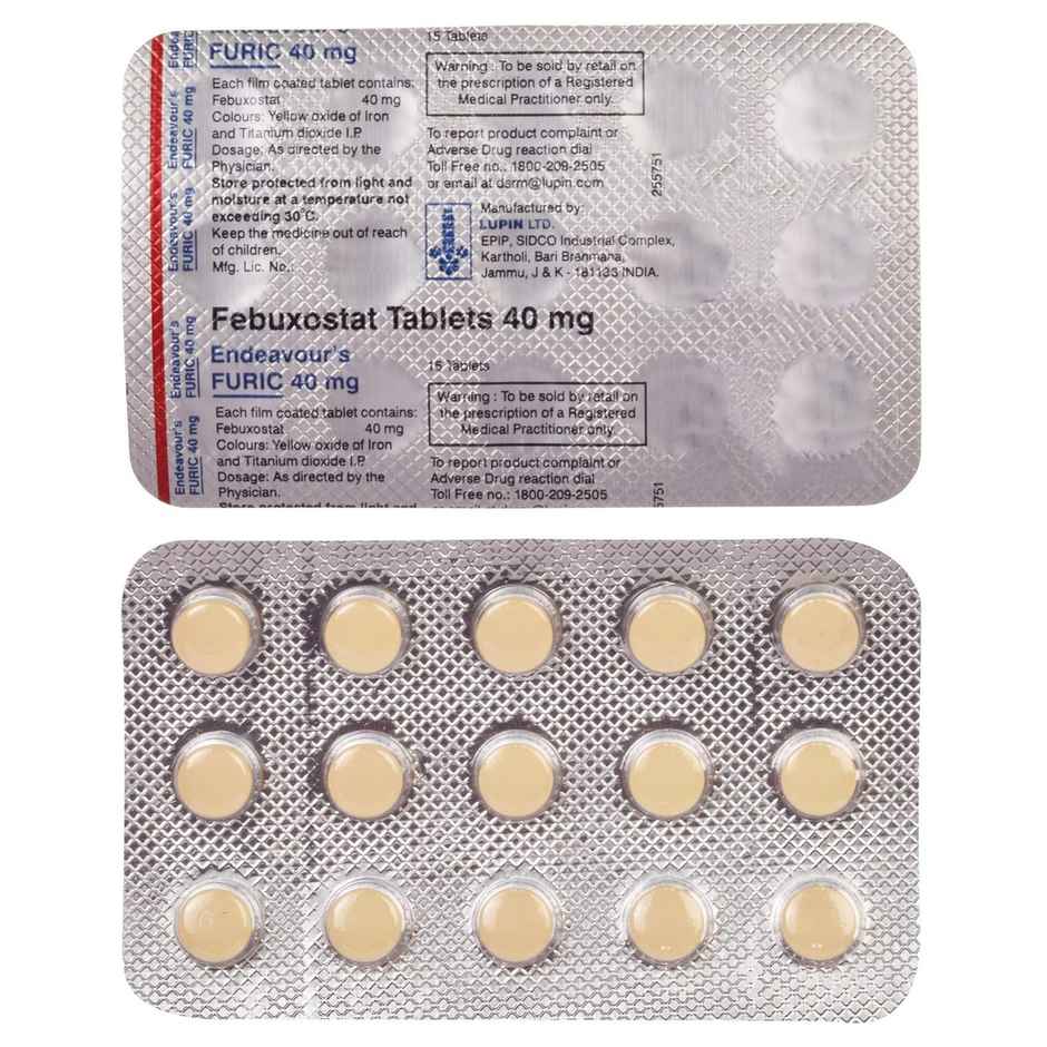 Endeavours Furic 40mg Tablet