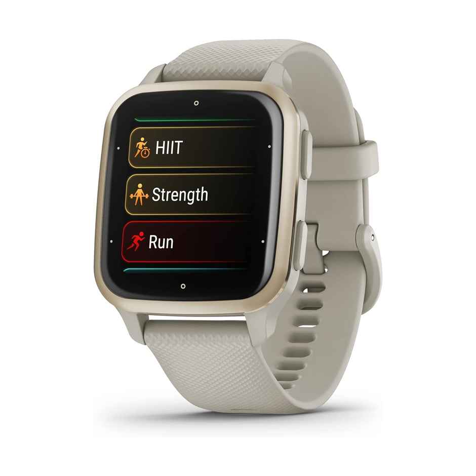 Garmin Venu Sq2 | Music | French Gray | Cream Cold
