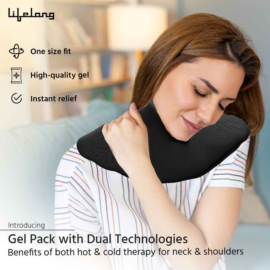 Lifelong Reusable Hot & Cold Pack for Neck Recovery & Pain Relief | Cool Pack & Ice Bag