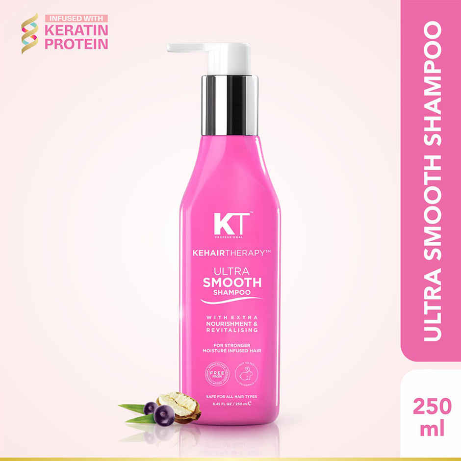 KT Professional Ultra Smooth Shampoo with Acai & Cupuacu Oil