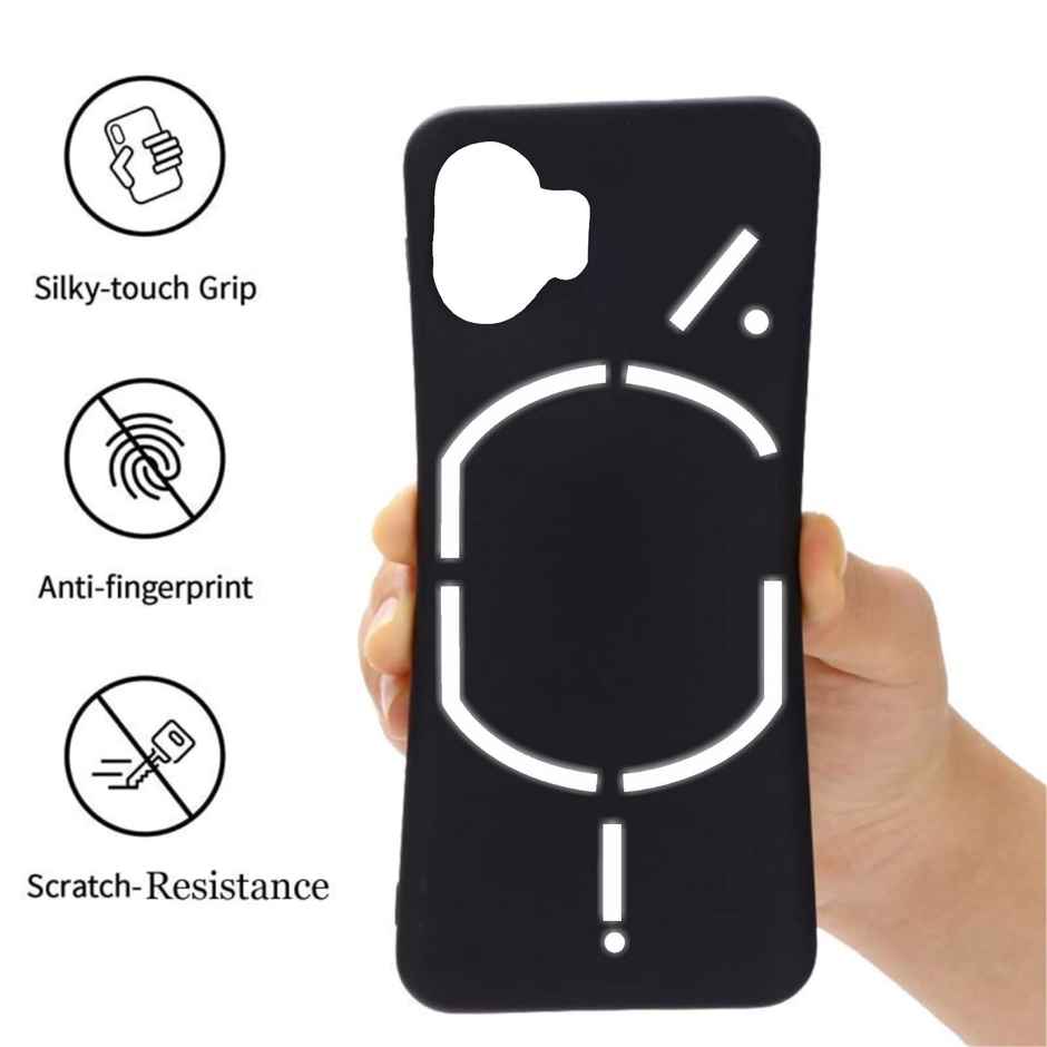 Artistque Case for Nothing Phone 2 Back Cover - Plain Liquid Silicone