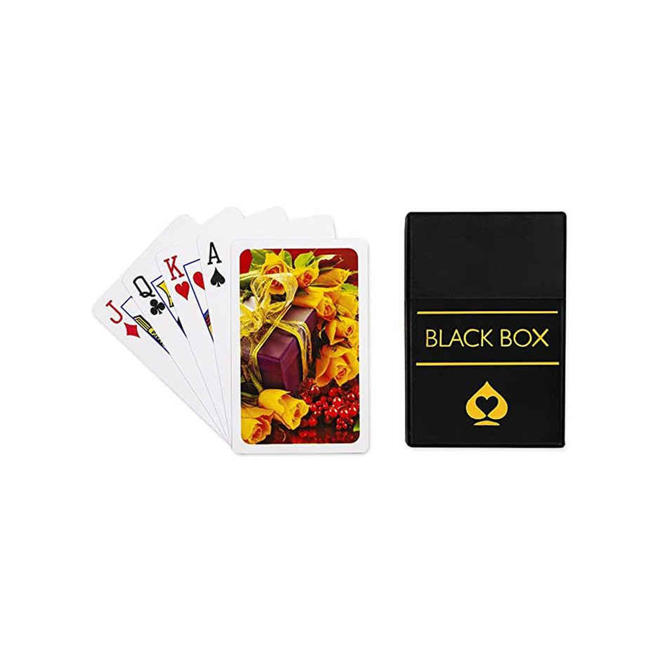 Parksons Cartamundi Plastic Playing Cards Black Box Premium Combo