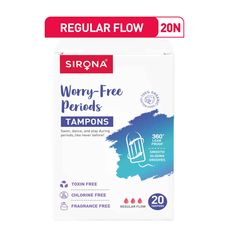 Sirona Premium Tampons - Regular Flow