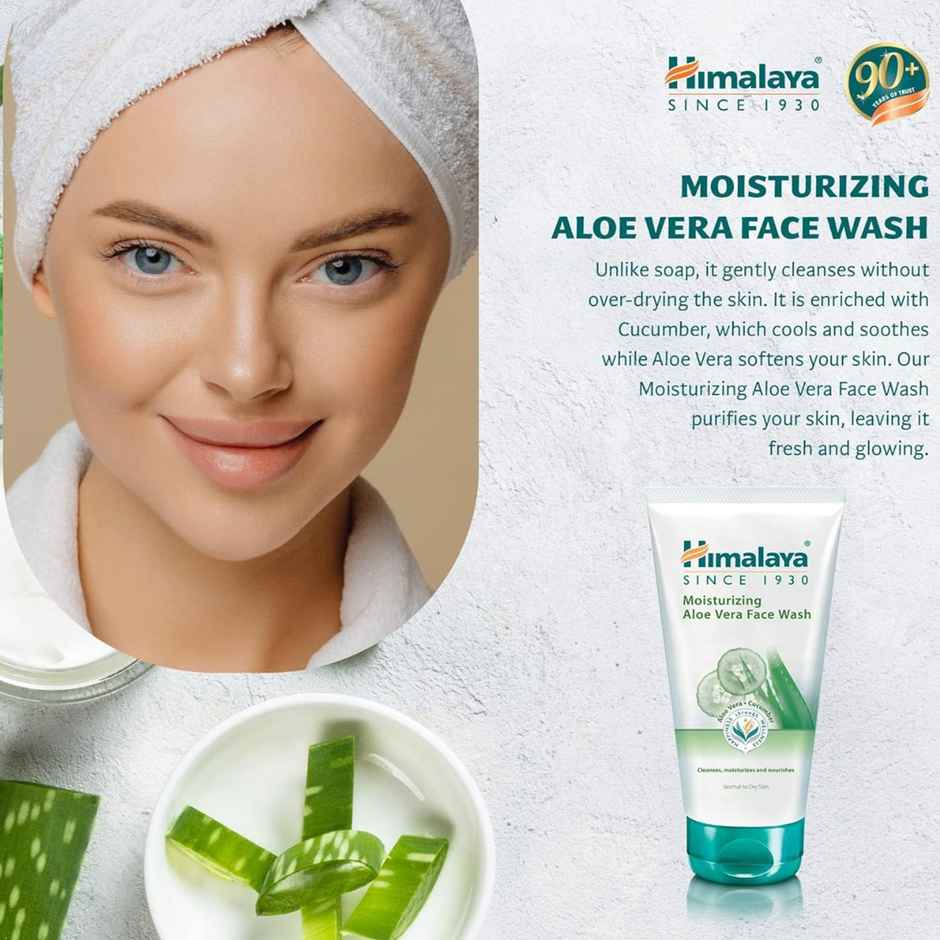 Himalaya Moisturizing Aloe Vera Face Wash