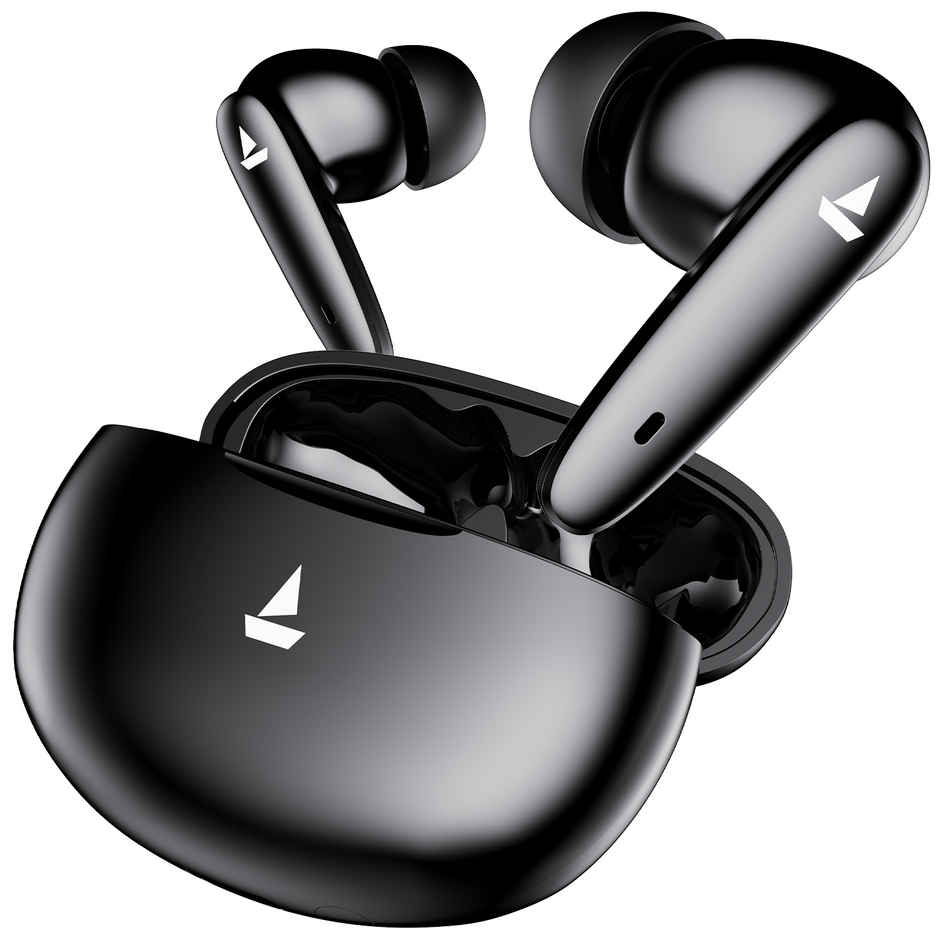 boAt Airdopes 161 Pro TWS Earbuds w/ 50H Playtime, ASAP Charge & Multi-Point Connectivity (Sleek Black)