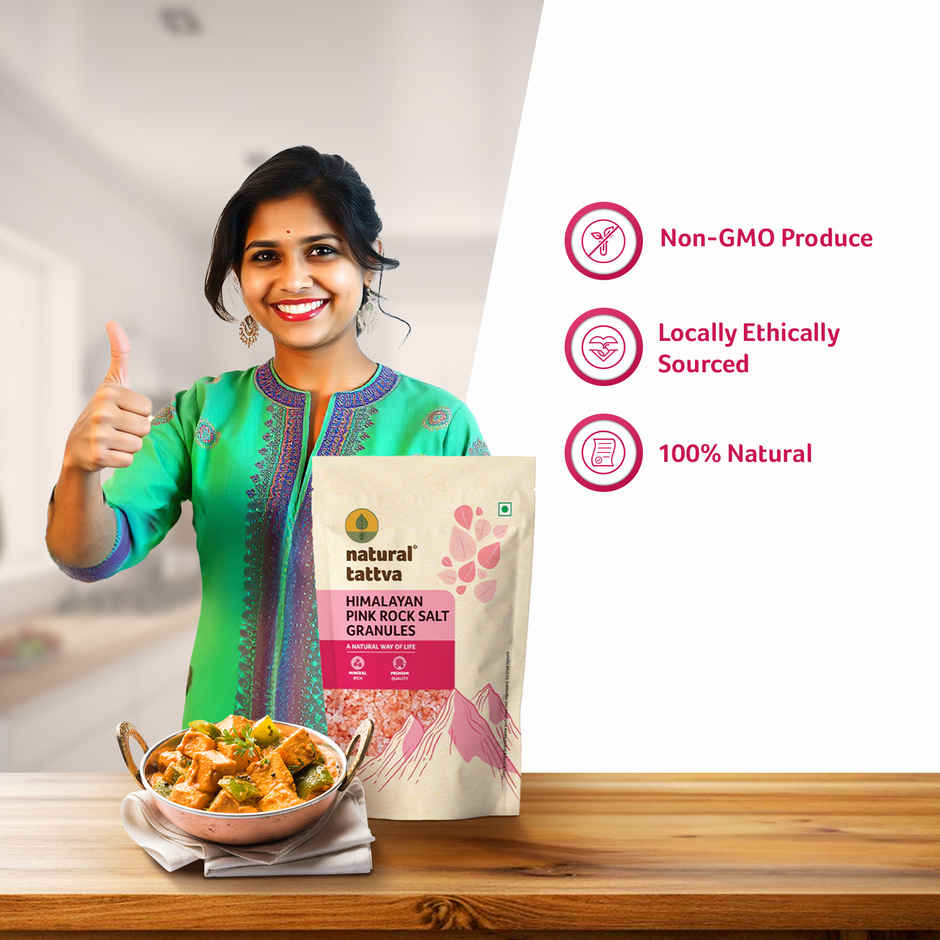Natural Tattva Himalayan Pink Salt Granules