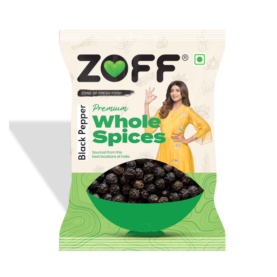 ZOFF Foods Black Pepper Whole-Kali Mirch