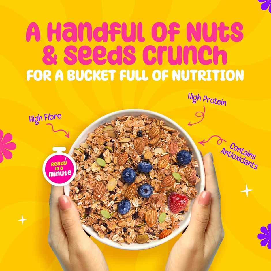 Yoga Bar Breakfast Cereal & Muesli Whole-Grains+Dried Fruits Nuts+Seeds