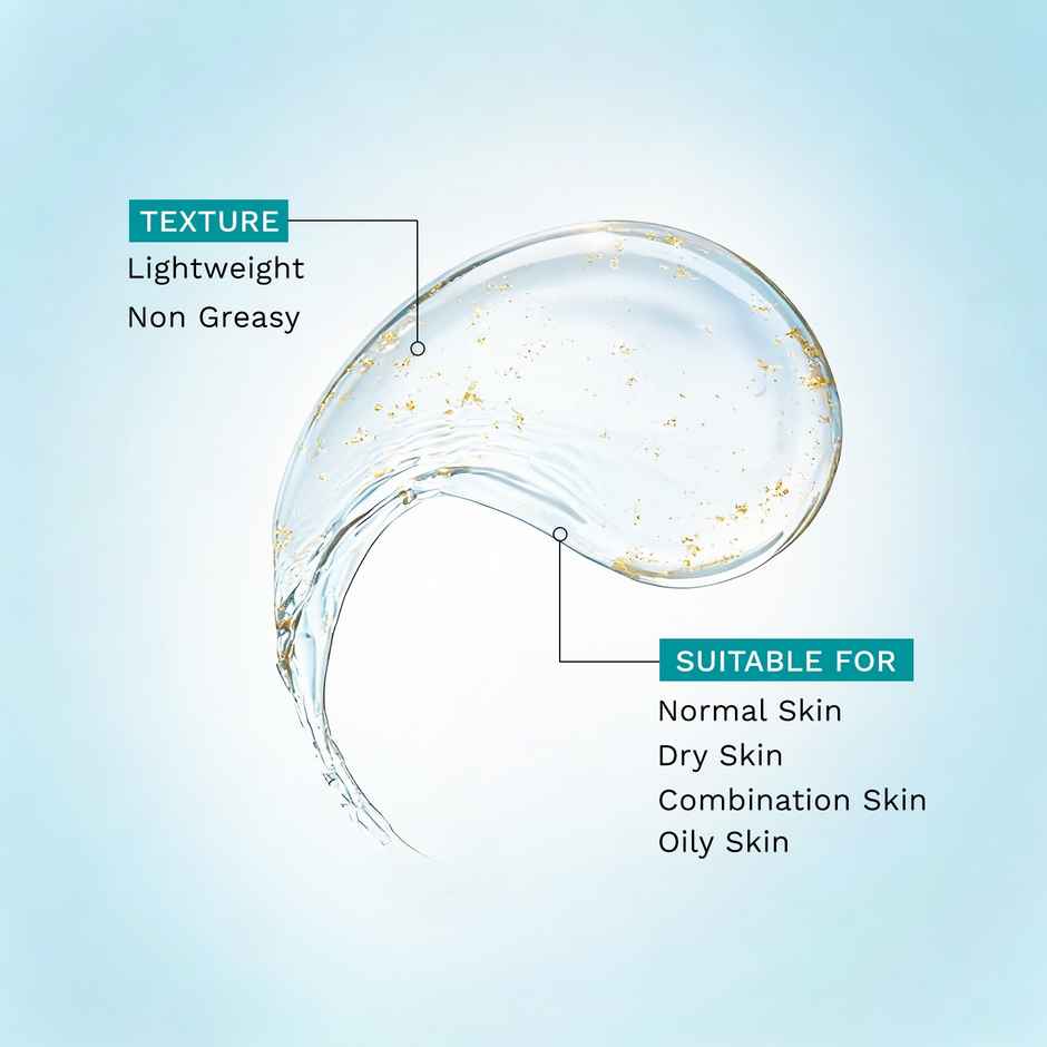 Pilgrim 24K Gold Face Serum With Niacinamide & Hyaluronic Acid For All Skin Types Unisex