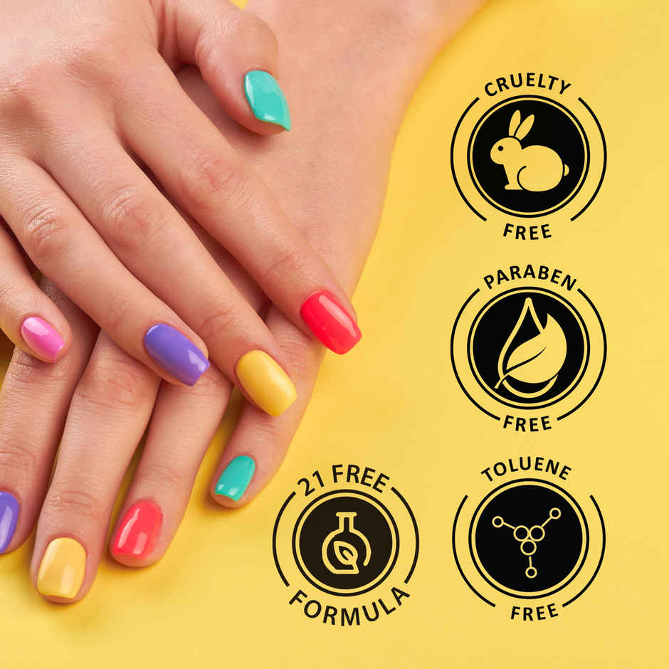 FACES CANADA Ultime Pro Splash Luxe Nail Enamel | Quick-drying | Lasting | Fine Wine