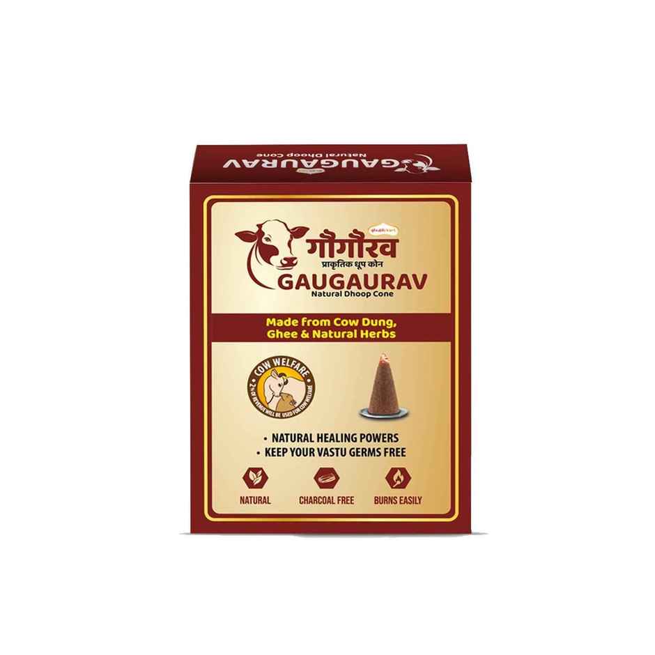 Shubhkart Gaugaurav Dhoop Cone - 25 N