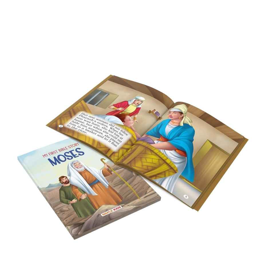 Bible Stories (Illustrated) (Set of 5 Books) - Story Books for Kids