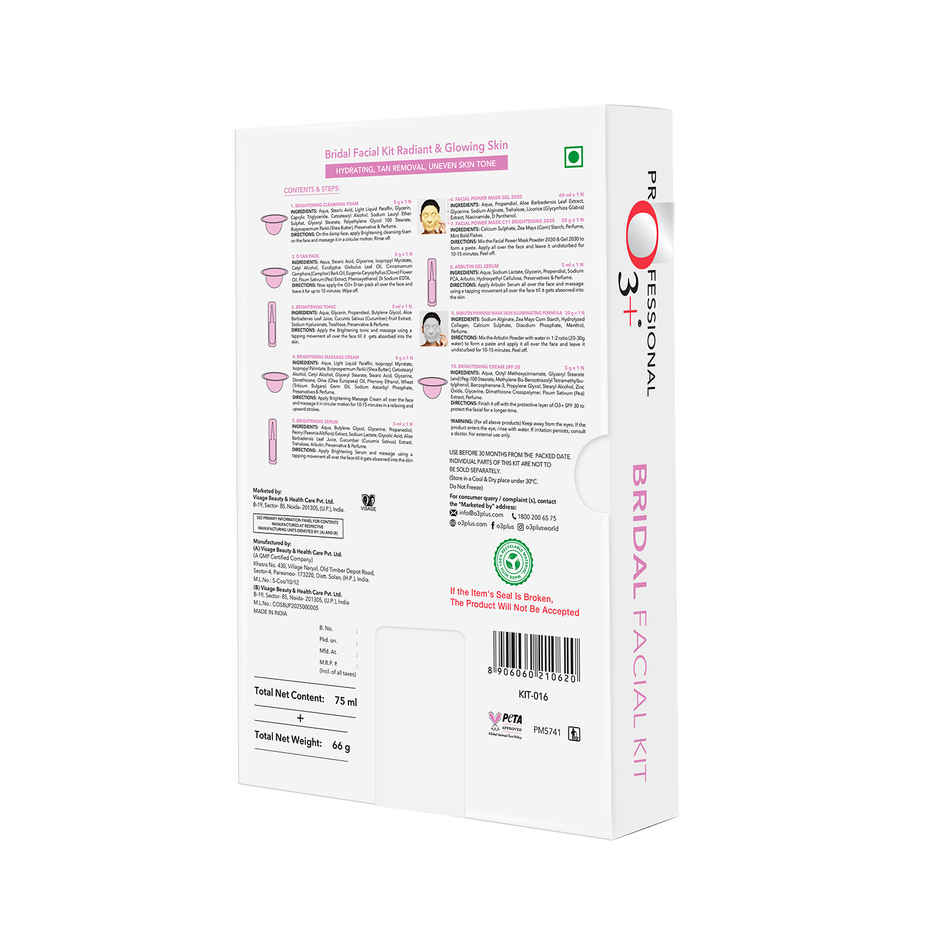 O3+ Bridal Facial Kit for Radiant & Glowing Skin